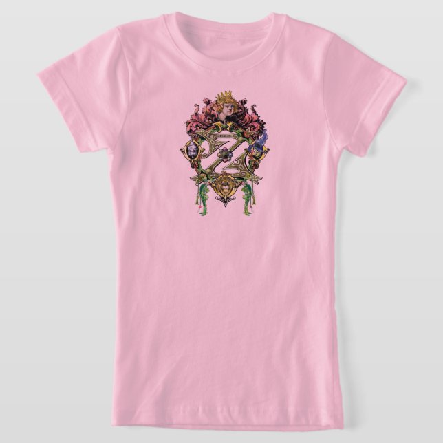 T-Shirt Tee classique pour fille, Royalty Wizard of Oz (Poser)