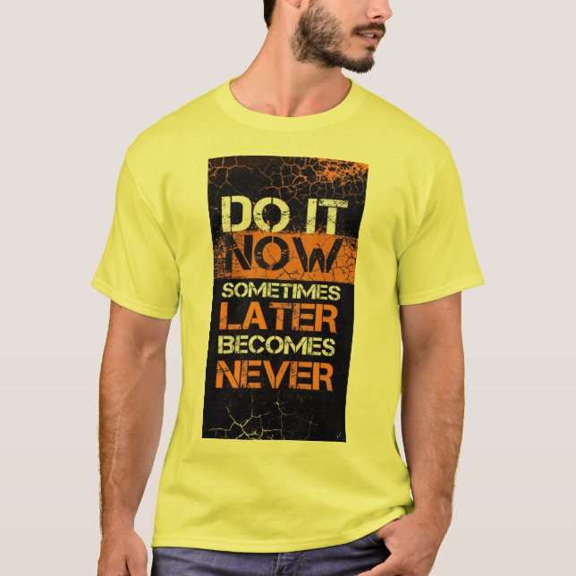 T-shirt Tee Confort & Motivation : Restez Conduit Devis Sh (Devant)