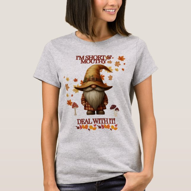 T-shirt Tee courte et mouthy (Devant)