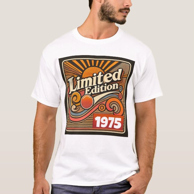 T-shirt Tee d'anniversaire personnalisable ! Anniversaire  (Devant)