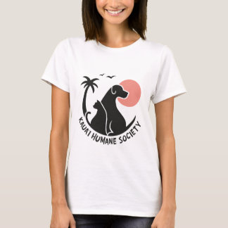 T-shirt Tee de base féminin avec logo KHS en couleur