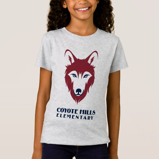 T-Shirt Tee de base pour enfants (Devant)