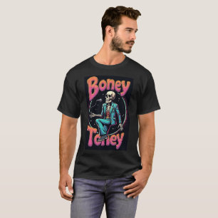 T-shirt Tee de concert vintage musique pop homme Boney Ton