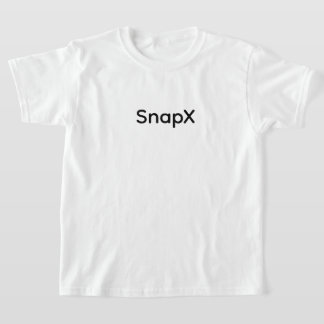 T-shirt Tee de devis pour enfants - SnapX
