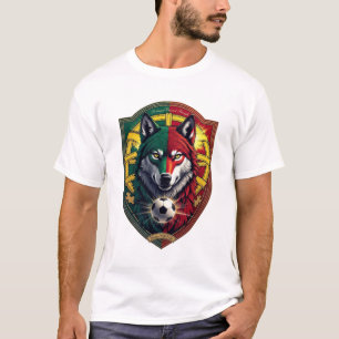 T-shirt Tee de la Gloire du Loup Ibérique du Portugal, Cad