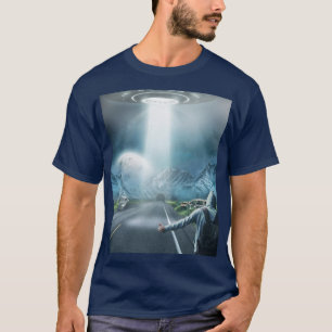 T-Shirt Tee de la navette spatiale extraterrestre