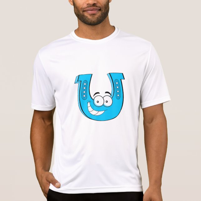 T-shirt Tee de lancer de cheval de base (Devant)