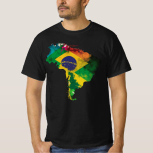 T-shirt Tee de Rio de Janeiro, Chemise brésilienne, Tee Br