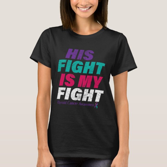 T-shirt Tee de sensibilisation au cancer (Devant)