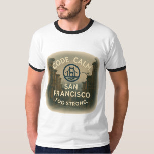 T-shirt Tee de sonnerie - Code Calme Fog Strong   Flux SF 