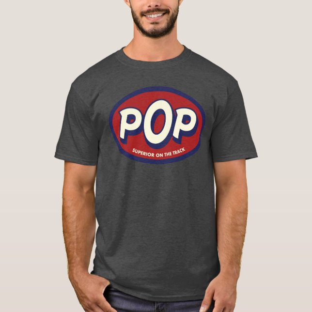 T-shirt Tee de traitement Pop Track (Devant)