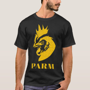 T-shirt Tee de viande de poulet Parm Ferme Carnivore