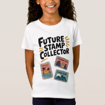 Tee de voyage tenue aéroport Timbre futur collecti