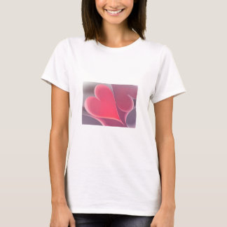 T-shirt "Tee d'élégance de coeur"