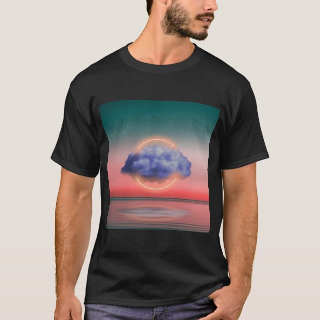 T-shirt Tee Dreamy Cloud Aesthetic Sky (Devant)