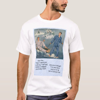 T-shirt Tee drôle de bûche de Yule gay