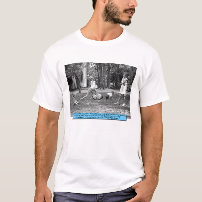 T-shirt Tee drôle - Leapfrog (Devant)