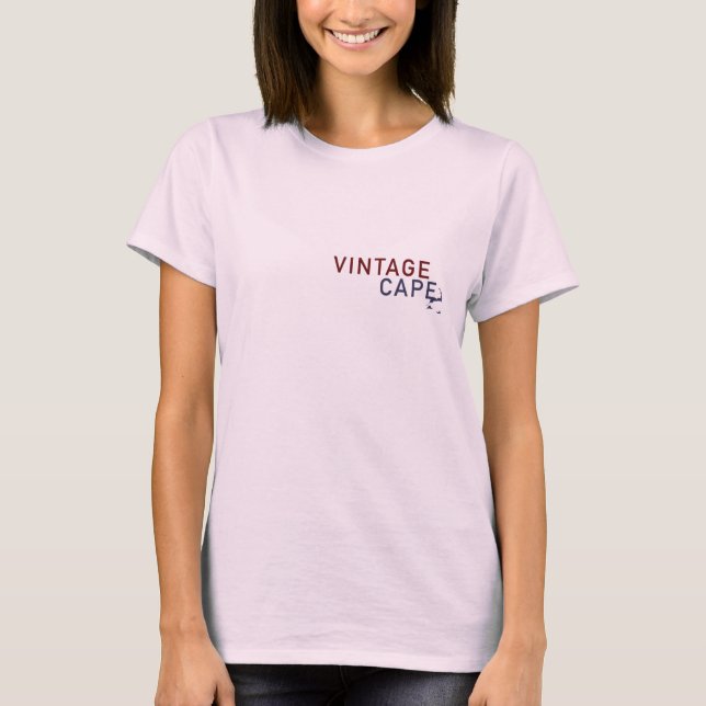 T-shirt Tee du Cap vintage (Devant)