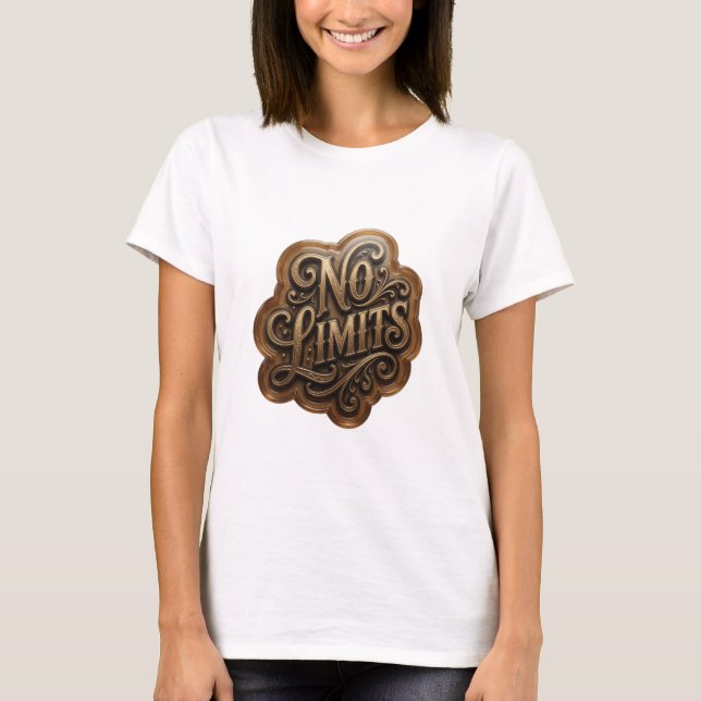 T-shirt Tee Dynamic Gold SANS LIMITES (Devant)