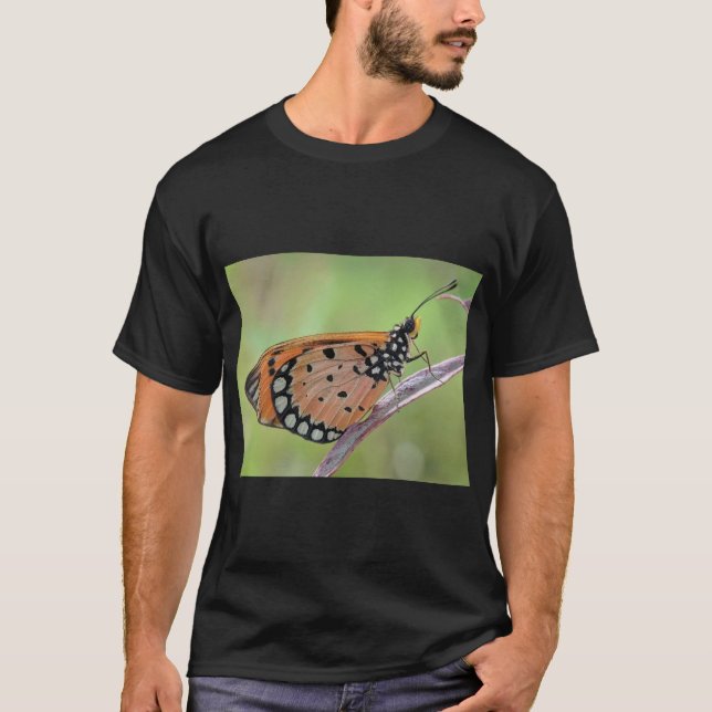 T-shirt Tee Élégant Papillon Beauté (Devant)