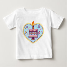 T-Shirt - Tee en coton doux avec Anniversaire uniq