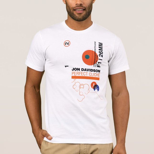 T-shirt Tee en toile Bella pour hommes (Devant)