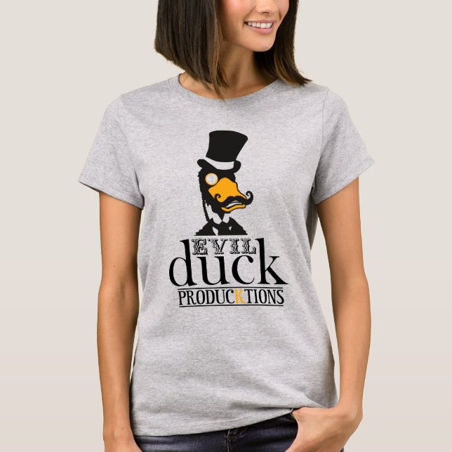 T-shirt Tee féminine Evil Duck (grand logo) (Devant)
