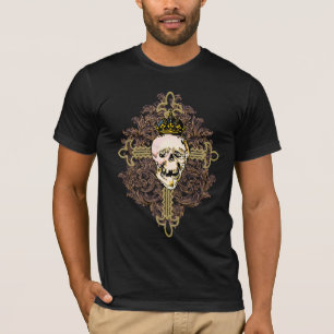 T-shirt Tee graphique chaud avec crâne