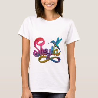 T-shirt "Tee graphique colorée de Sheyla"