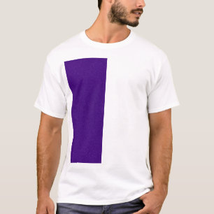 T-shirt Tee graphique de texture de bruit violet de décala