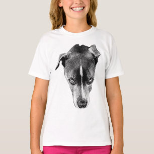 T-shirt Tee Graphique Gros Plan De La Tête