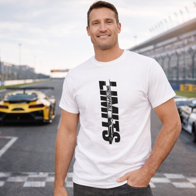 T-shirt Tee graphique « Imparable – Dépassez vos limites » (Créateur téléchargé)