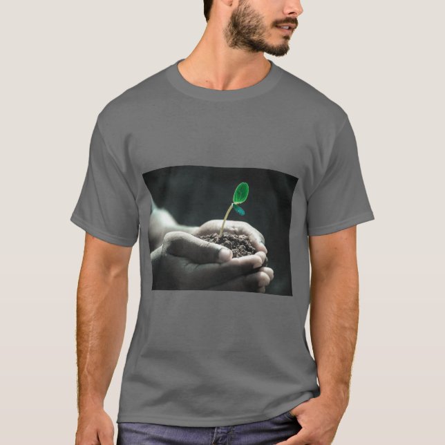 T-shirt Tee Hands – Symbole d'unité et de gentillesse (Devant)