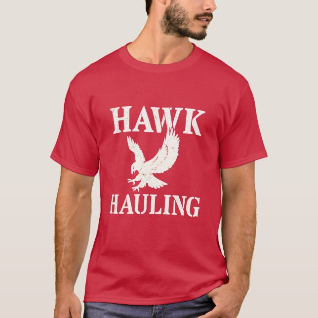 T-shirt Tee Hawk Hauling - résistance, vitesse, précision (Devant)
