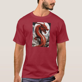 T-shirt Tee Hommage au Rugissement du Dragon