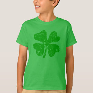 T-shirt tee Jour de la Saint Patrick pour enfants   shamro