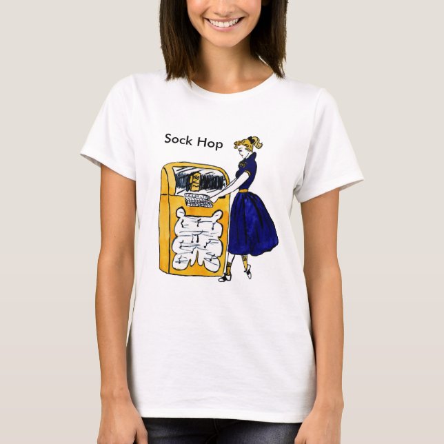 T-shirt Tee Juke Box Baby (Devant)