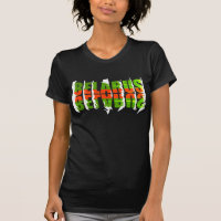 T-Shirt Tee lettres funky Biélorussie Беларусь dra