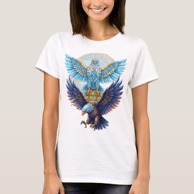 T-shirt Tee Majesté Aigle de Cristal Royal (Devant)