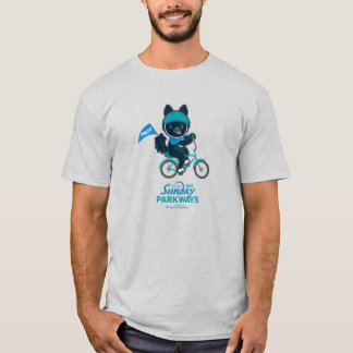 T-shirt Tee mascotte du Sunday Parkways 2025