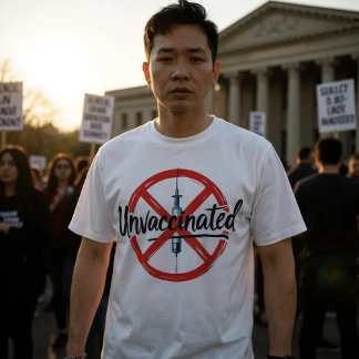 T-shirt Tee non vaccinée
