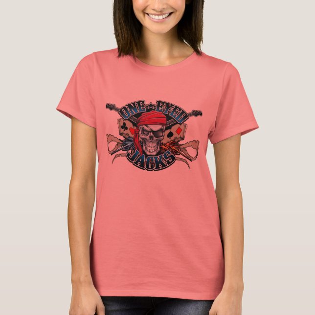 T-shirt tee One Eyed Jacks féminin (Devant)
