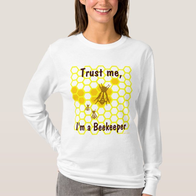 T-shirt Tee-peignoir d'apiculture sur mesure (Devant)
