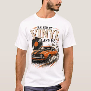 T-shirt Tee pour amateur de voitures classiques élevé au s
