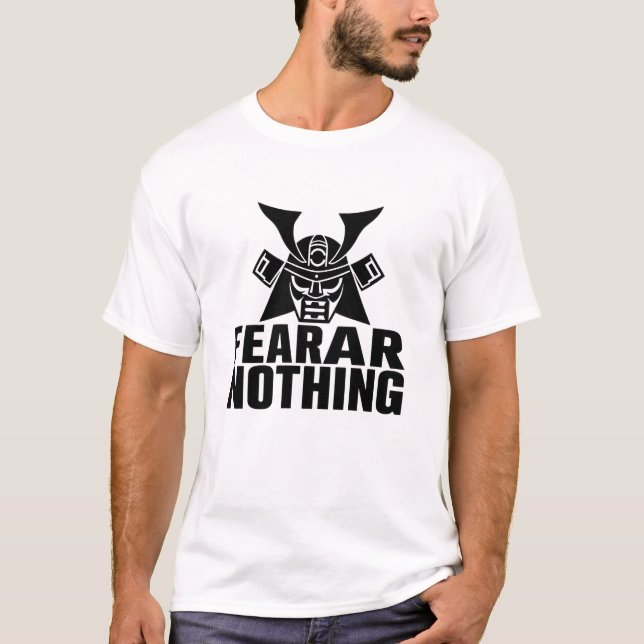 T-shirt Tee Samurai sans peur - Typographie Audaciale mini (Devant)