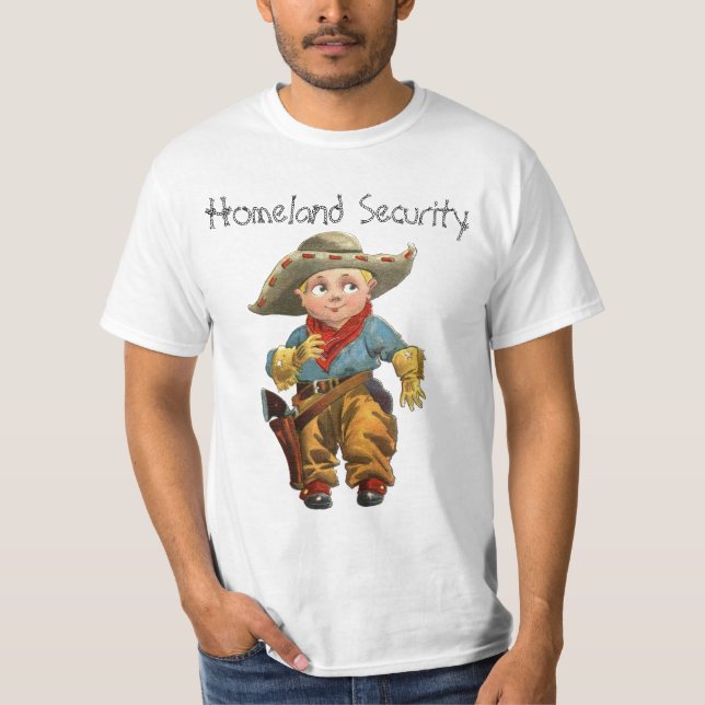 T-shirt Tee - shirt 1912 occidental de cowboy de Lil (Devant)
