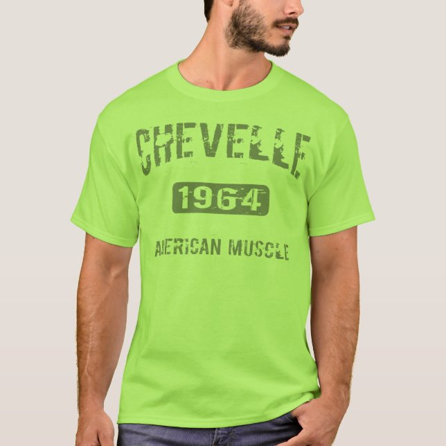 T-shirt Tee - shirt 1964 de Chevelle (Devant)