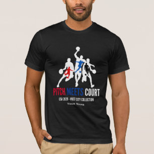 T-shirt Tee-shirt 2026 Championnat Sportif Basketball Foot
