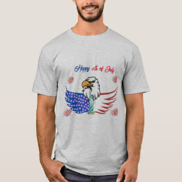 T-shirt Tee - shirt 4 juillet Design