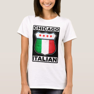 T-shirt Tee - shirt américain italien de Chicago